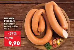 Kaufland Slovenský točený salám 100 g nabídka