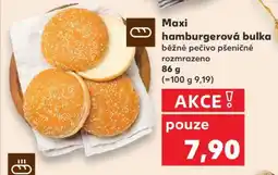 Kaufland Maxi hamburgerová bulka nabídka