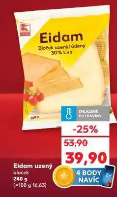 Kaufland Eidam uzený bloček nabídka