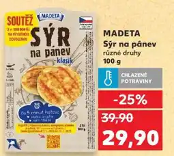 Kaufland Madeta Sýr na pánev nabídka