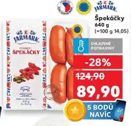 Kaufland Jarmark Špekáčky nabídka
