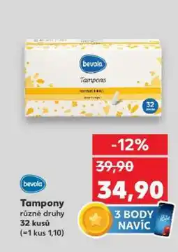 Kaufland Tampony nabídka