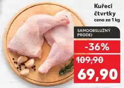Kaufland Kuřecí čtvrtky nabídka