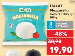 Kaufland ITALAT Mozzarella nabídka