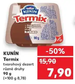 Kaufland Kunín Termix nabídka