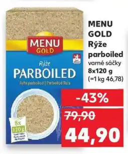 Kaufland MENU GOLD Rýže parboiled nabídka