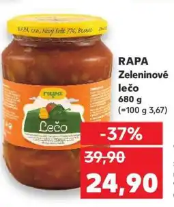 Kaufland RAPA Zeleninové lečo nabídka