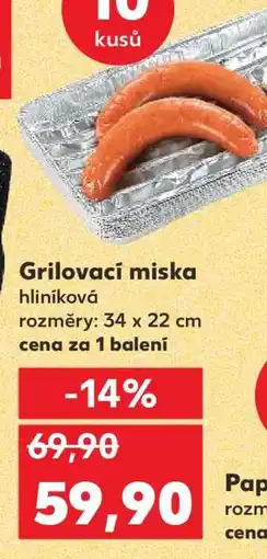 Kaufland Grilovací miska nabídka