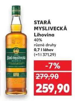 Kaufland Stará myslivecká nabídka