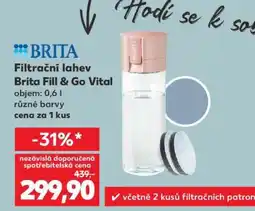 Kaufland Filtrační lahev Brita Fill & Go Vital nabídka
