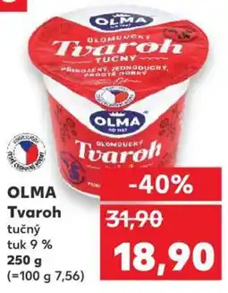 Kaufland OLMA Tvaroh tučný nabídka
