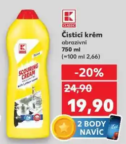 Kaufland Čisticí krém abrazivní nabídka