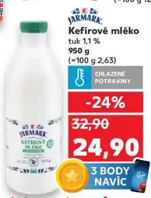 Kaufland Jarmark Kefírové mléko nabídka