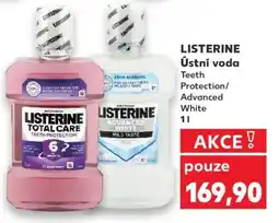 Kaufland Listerine ústní voda nabídka