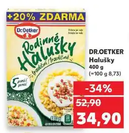 Kaufland DR.OETKER Halušky 400 g nabídka
