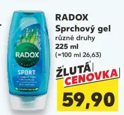Kaufland Radox sprchový gel nabídka