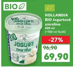 Kaufland HOLLANDIA BIO Jogurtová zmrzlina nabídka