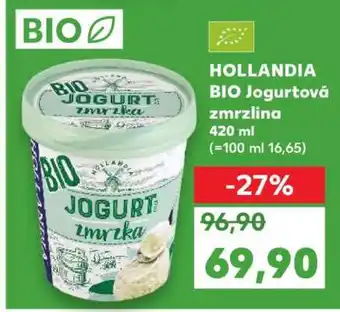 Kaufland HOLLANDIA BIO Jogurtová zmrzlina nabídka