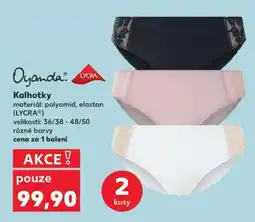 Kaufland Kalhotky Oyanda nabídka