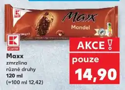 Kaufland Maxx zmrzlina nabídka