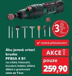 Kaufland Aku jemná vrtací bruska PFBSA 4 B1 nabídka
