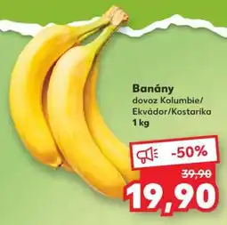 Kaufland Banány nabídka