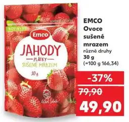 Kaufland EMCO OVOCE SUŠENÉ MRAZEM nabídka