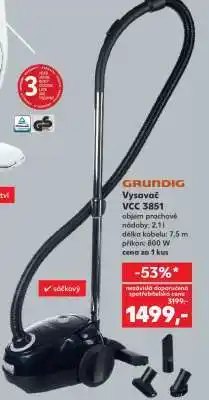 Kaufland Grundig Vysavač VCC 3851 nabídka