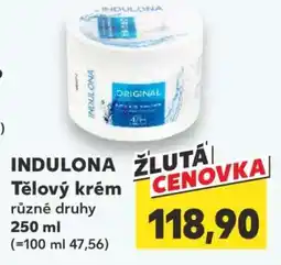 Kaufland INDULONA Tělový krém nabídka