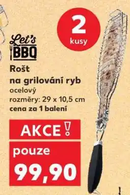 Kaufland Rošt na grilování ryb nabídka