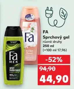 Kaufland Fa sprchový gel nabídka