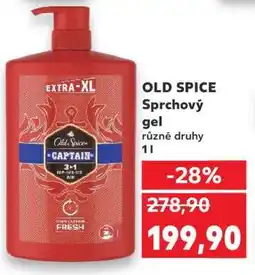 Kaufland Old Spice sprchový gel nabídka