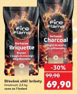 Kaufland Dřevěné uhlí/brykety nabídka