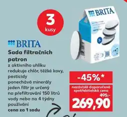 Kaufland Sada filtračních patron BRITA nabídka