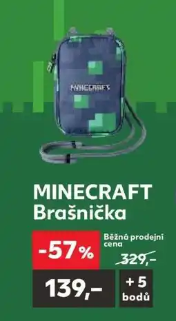 Kaufland MINECRAFT Brašnička nabídka