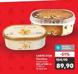 Kaufland Carte d’Or Zmrzlina nabídka