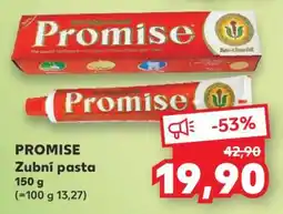 Kaufland Promise zubní pasta nabídka