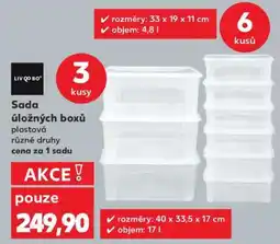 Kaufland Sada úložných boxů nabídka