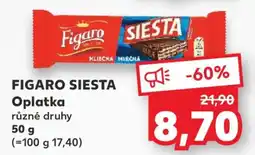 Kaufland FIGARO SIESTA Oplatka nabídka