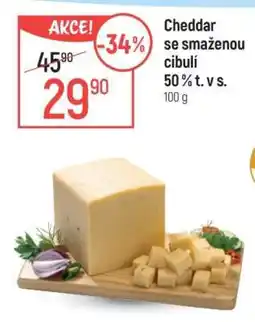 Globus Cheddar se smaženou cibulí nabídka