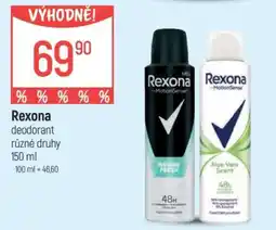 Globus Rexona deodorant nabídka