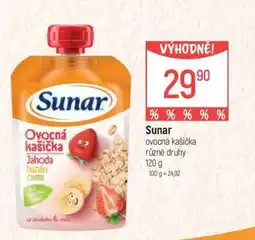 Globus Sunar ovocná kašička nabídka