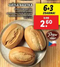 Lidl SVĚTLÁ BAGETKA, 65 g nabídka