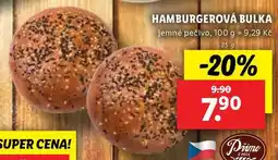 Lidl HAMBURGEROVÁ BULKA, 85 g nabídka