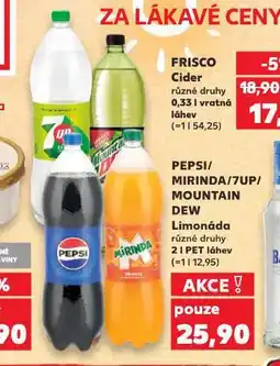 Kaufland Mirinda nabídka
