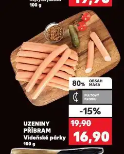 Kaufland Vídeňské párky nabídka