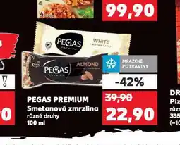 Kaufland Pegas zmrzlina nabídka