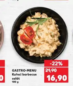 Kaufland Kuřecí barbecue salát nabídka