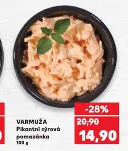 Kaufland Pikantní sýrová pomazánka nabídka