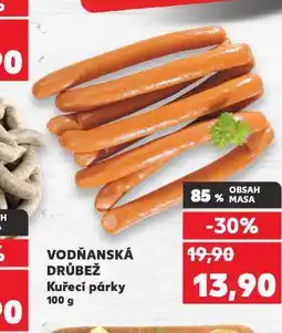Kaufland Kuřecí párky nabídka